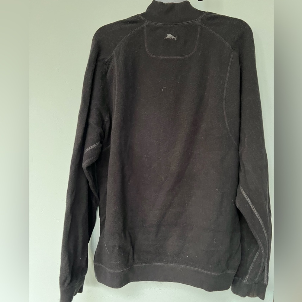 Tommy Bahama Men’s Reversible Half-Zip | size Large - Picture 5 of 5
